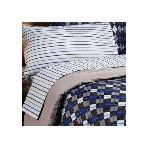  Store51 Blue Diamond 8pc Full Bedding Set