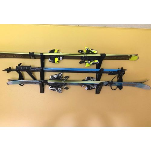  [아마존베스트]StoreYourBoard Ski Storage Rack, Horizontal Wall Rack