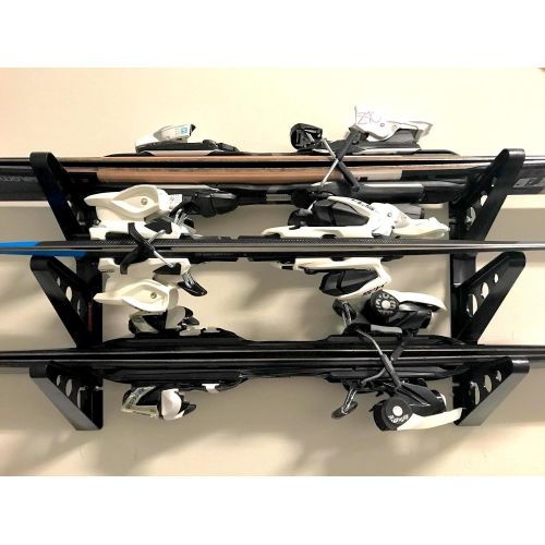  [아마존베스트]StoreYourBoard Ski Storage Rack, Horizontal Wall Rack