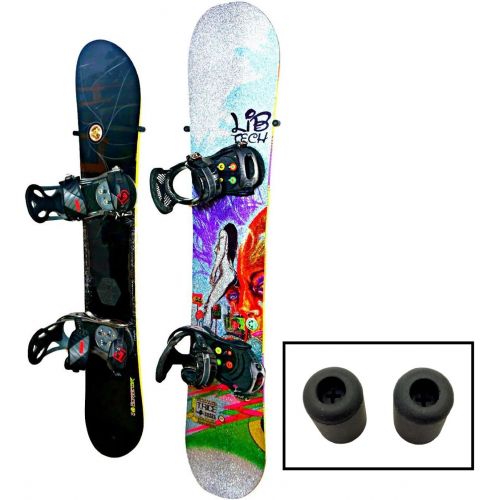  [아마존베스트]StoreYourBoard The Cinch, Snowboard Wall Mount Storage, Floating Hanger Rack