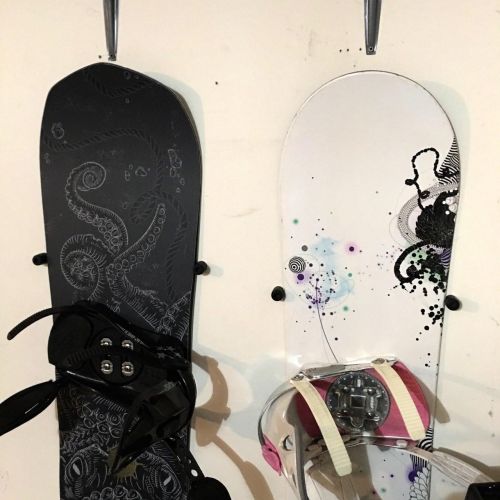  [아마존베스트]StoreYourBoard The Cinch, Snowboard Wall Mount Storage, Floating Hanger Rack