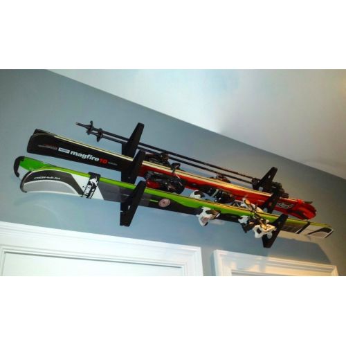  [아마존베스트]StoreYourBoard Snowboard Multi Wall Rack, Home Storage & Organization Horizontal Mount