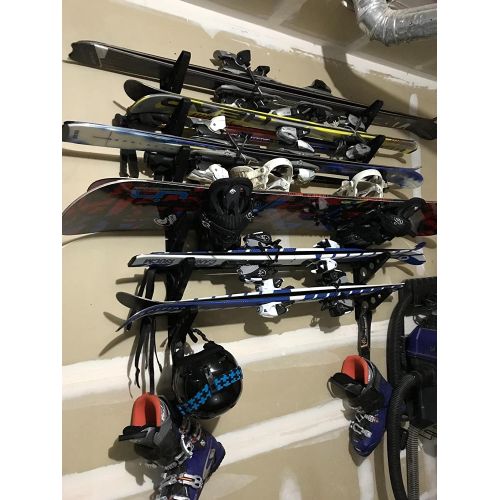  [아마존베스트]StoreYourBoard Ski and Snowboard Storage Rack