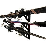 StoreYourBoard Ski Storage Rack, Horizontal Wall Rack