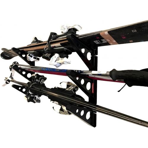  StoreYourBoard Ski Storage Rack, Horizontal Wall Rack