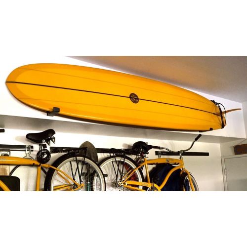  StoreYourBoard Naked Surf, The Original Minimalist Surfboard Wall Rack, Display Mount