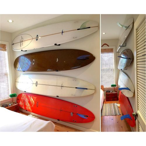  StoreYourBoard Naked Surf, The Original Minimalist Surfboard Wall Rack, Display Mount