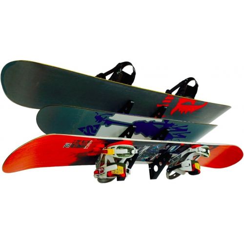  StoreYourBoard Snowboard Multi Wall Rack, Home Storage & Organization Horizontal Mount