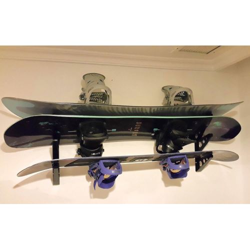  StoreYourBoard Snowboard Multi Wall Rack, Home Storage & Organization Horizontal Mount