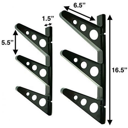  Longboard Wall Rack - Triple Longboard Storage - StoreYourBoard