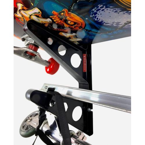  StoreYourBoard Skateboard Rack, 3 Board Wall Storage Mount, Home and Garage