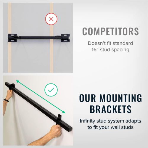  [아마존베스트]StoreYourBoard Bike Storage Rack, Holds 5 Bicycles, Home and Garage Adjustable Bike Wall Hanger Mount