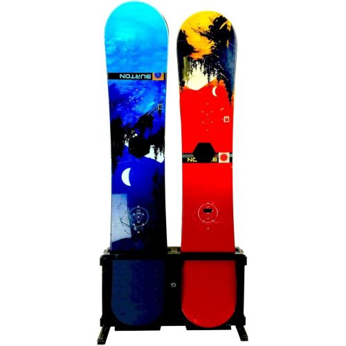  [아마존베스트]StoreYourBoard Snowboard Storage Rack, Freestanding Snowboard Floor Rack, 4 Boards