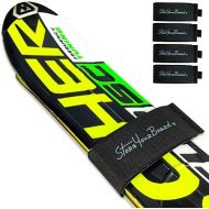 StoreYourBoard 4 Pack of Ski Fastener Straps
