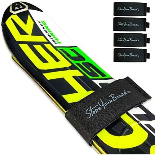  StoreYourBoard 4 Pack of Ski Fastener Straps