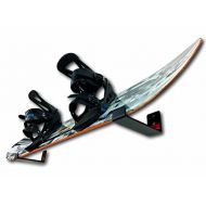 StoreYourBoard Minimalist Snowboard Display Rack, Wall Mount Storage