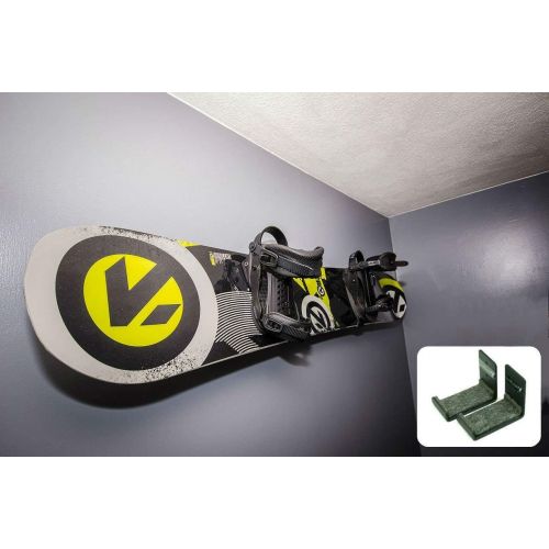  StoreYourBoard Minimalist Snowboard Display Rack, Wall Mount Storage