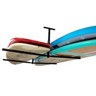 StoreYourBoard Double SUP & Surf Ceiling Storage Rack, Hi Port 2 Overhead Hanger Mount, Home & Garage