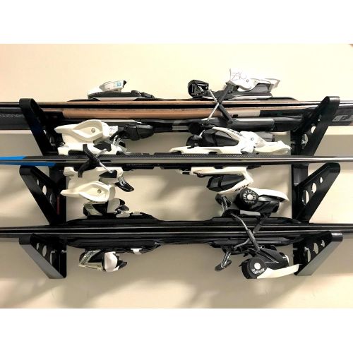  StoreYourBoard Ski Storage Rack, Horizontal Wall Rack