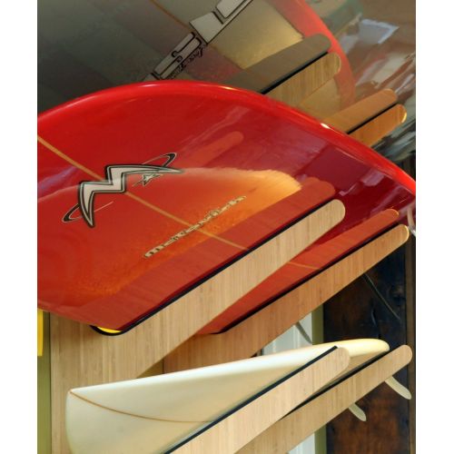  StoreYourBoard Grassracks Bamboo SUP Rack for 3 Paddleboards or Longboards Oahu Trip