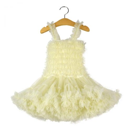  Storeofbaby storeofbaby Little Girls Tutu Dresses Fluffy Pleated Holiday Party Dress Princess Pageant Petticoat 0-8 Years