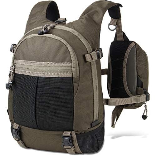  [아마존베스트]Storfisk fishing & more Spin and Fly FishingRobust backpack in Green/Grey with 2Front Pockets