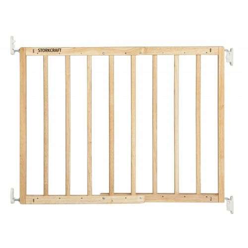  Storkcraft Easy Walk-Thru Wooden Safety Gate Natural