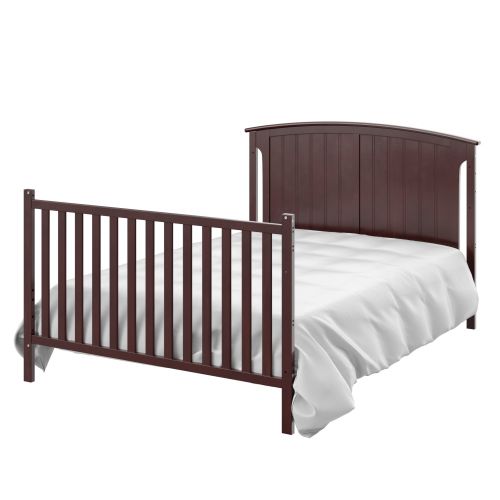  Storkcraft Steveston 4 in 1 Crib and Changer with Drawer Gray