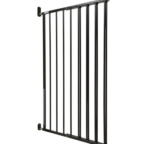  Storkcraft Easy Walk-Thru Tall Metal Safety Gate (White, Black, Gray)  33.75 Inches Tall, Easy to Install, Pet-Friendly, Durable Metal Hardware, Ideal for Taller Children and Larg