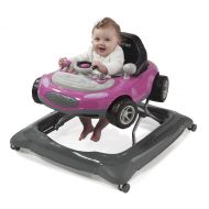 Storkcraft Mini-Speedster Activity Walker Pink Interactive Walker with Realistic Driving Experience, Adjustable Seat Pad, Folds for Easy Storage