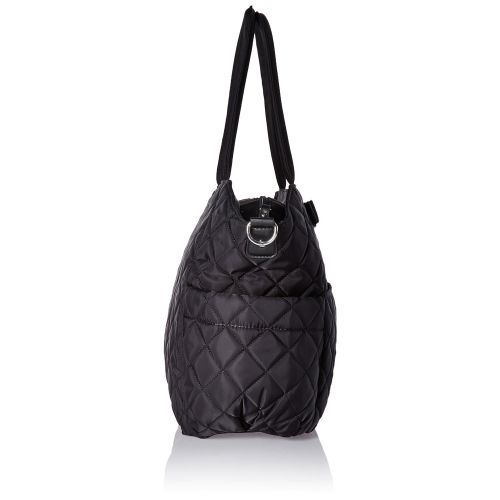  Storksak Bobby Quilted Shoulder Bag Diaper Bag, Black