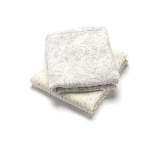  Storksak Muslin Swaddle Blankets Two-Pack, Mixed Print