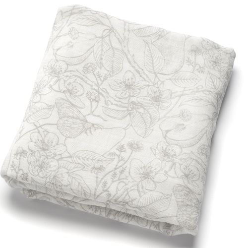  Storksak Muslin Swaddle Blankets Two-Pack, Mixed Print
