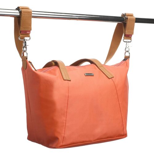  [아마존베스트]Storksak Noa Shoulder Bag Diaper Bag with Organizer, Coral