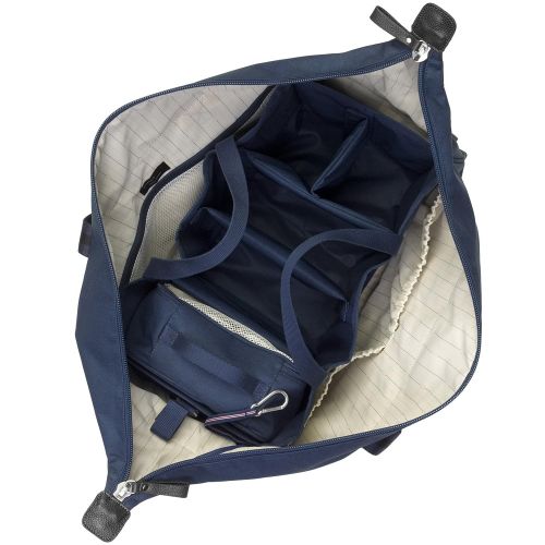  Storksak Travel Duffle Bag with Organizer, Navy