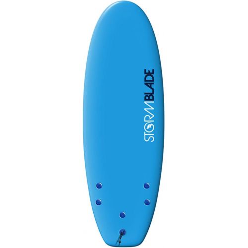 스톰 4ft10 Mini Surfboard // Foam Wax Free Soft Top Shortboard for Adults and Kids