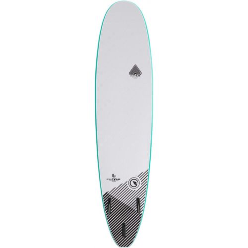 스톰 8ft Surfboard // Foam Wax Free Soft Top Longboard for Adults and Kids