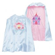 Storybook Wishes Reversible Princess Carriage & Castle Design Cape