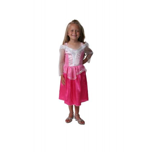  Storybook Wishes Hot Pink Princess Sheer-Sleeve Party Dress (Choose Size)