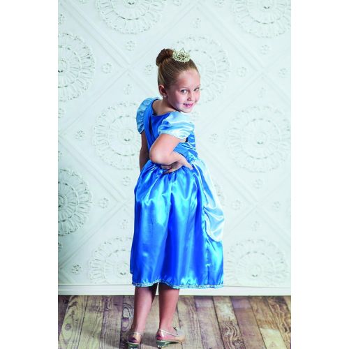 Storybook Wishes Girls Cinderella Blue Princess Sparkle Dress (Choose Size)