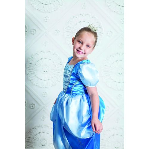  Storybook Wishes Girls Cinderella Blue Princess Sparkle Dress (Choose Size)