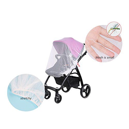  Storystore Stroller Waterproof Rain Cover +Baby Mosquito Net Universal with Ventilation Design for Travel Outdoor Protect Baby Friendly-Adjustable Use and Easy to Carry