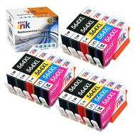 St@r ink Compatible ink Cartridge Replacement for HP 564XL 564 XL for Photosmart 5510 5520 6510 6520 7520 7510 C309g C309a C410A C310A DeskJet 3520 3522 Officejet 4610 4620(6BK+3C+