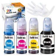 st@r ink Compatible ink Bottle Replacement for Epson 664 774 T774 T664 for ET-2650 ET-2550 ET-16500 ET-4500 ET-3600 ET-2600 ET-4550 Printer (Black Cyan Magenta Yellow), 4 Packs