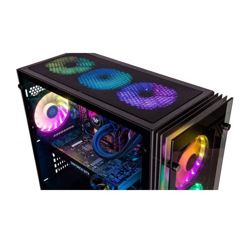  CUK Stratos Gamer PC (Liquid Cooled Intel Core i9-9900K, NVIDIA GeForce RTX 2080 Ti, 32GB RAM, 1TB NVMe SSD + 2TB, 750W Gold PSU, Z390 Motherboard, Windows 10) Best Tower Desktop C