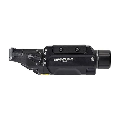 Streamlight 69453 TLR RM 2 Laser-G 1000-Lumen Low-Profile Raile Mounted Tactical Lighting System with Remote Pressure Switch, Key Kit, Mounting Clilps, and Two (2) CR123A Batteries, Black