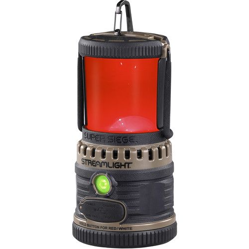  Streamlight Super Siege Rechargeable Lantern with USB Output Port (Coyote)
