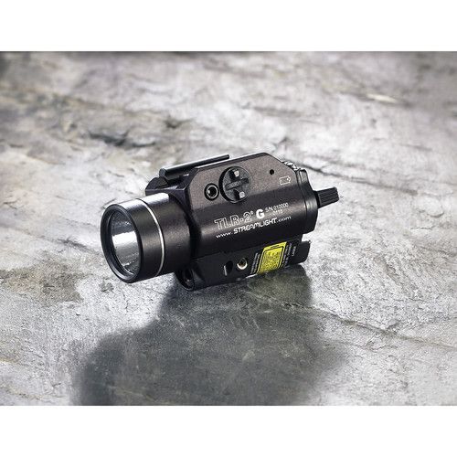  Streamlight TLR-2?G Strobing Rail-Mounted Tactical Light with Green Laser (Boxed)