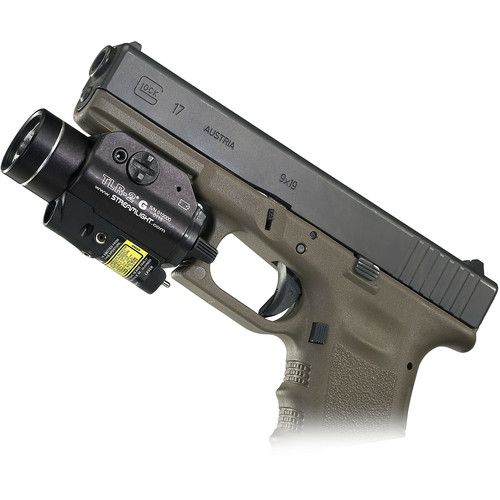  Streamlight TLR-2?G Strobing Rail-Mounted Tactical Light with Green Laser (Boxed)