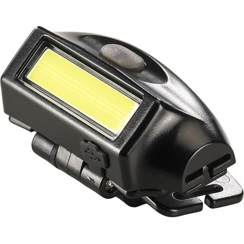  Streamlight 61702 Bandit 180-Lumen Rechargeable LED Headlamp With USB Cord, Hat Clip & Elastic Headlamp, White LED, Black